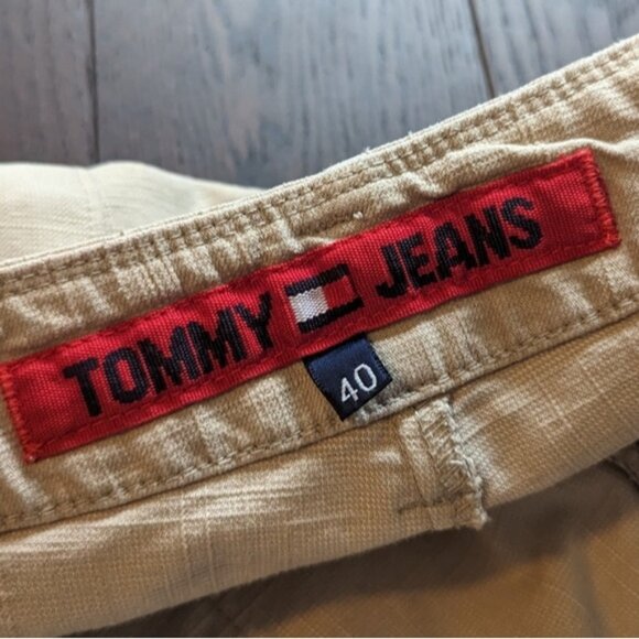 Vintage Tommy Hilfiger khaki cotton jeans/pants - Picture 8 of 8